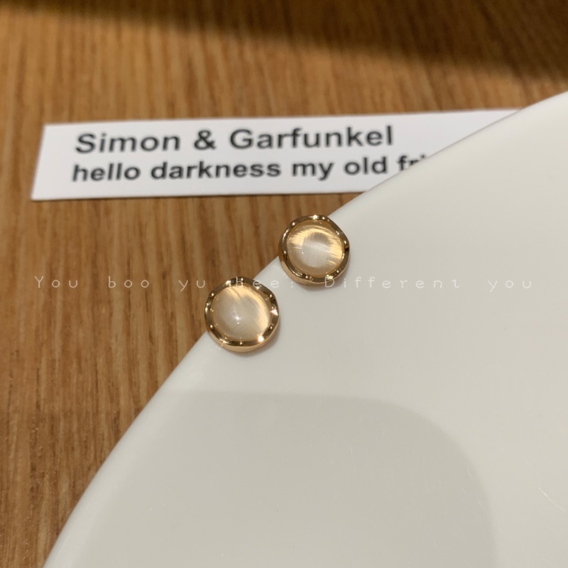 iF YOU Set 3 khuyên tai   đính đá opal thanh lịch thời trang cho nữ