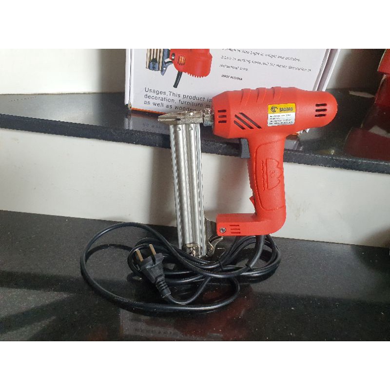 Súng bắn đinh gỗ F30 - Dùng điện 220V - Súng bắn đinh thẳng