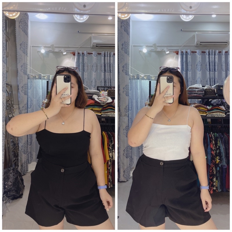 ÁO LÓT 2 DÂY BIGSIZE LINH MÓM BIGSIZE