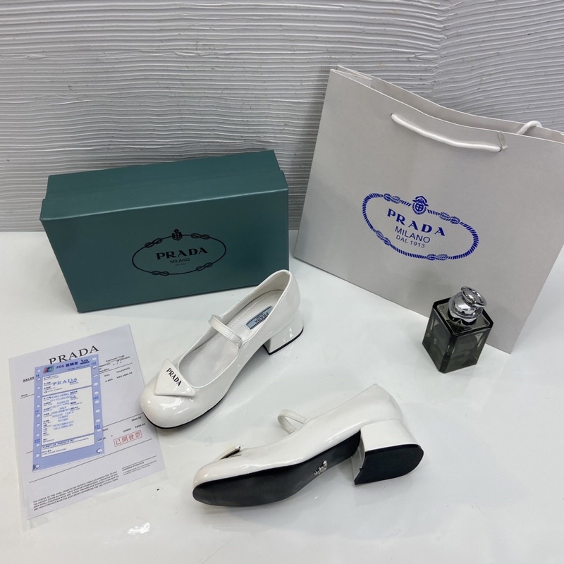 Giày cao gót pra da 3p fullbox