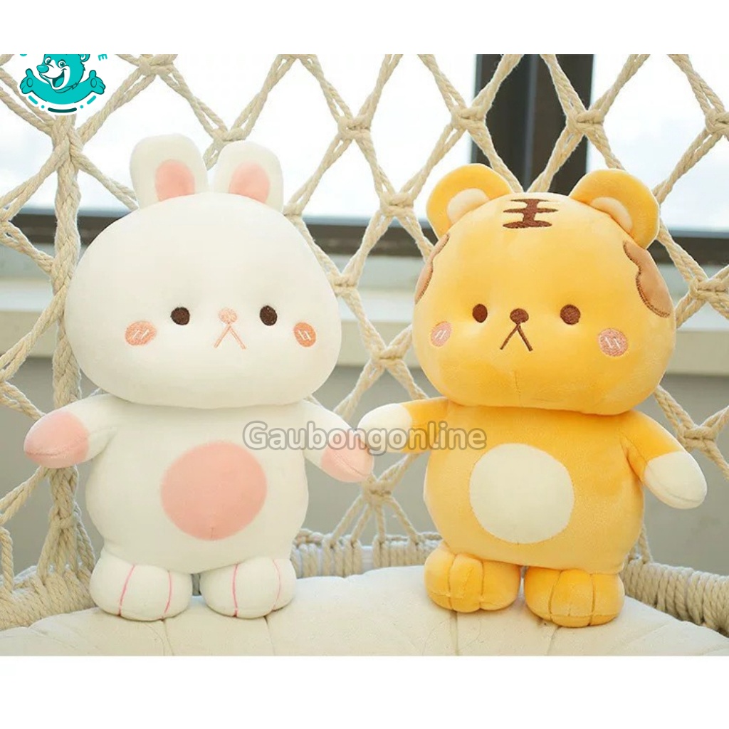 Bộ Tứ Thú Nhồi Bông Dễ Thương 30cm Cao Cấp Gấu Bông Online