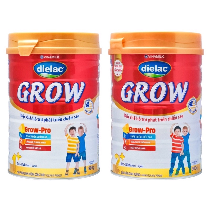 Sữa GROW 1+, 2+ 900g