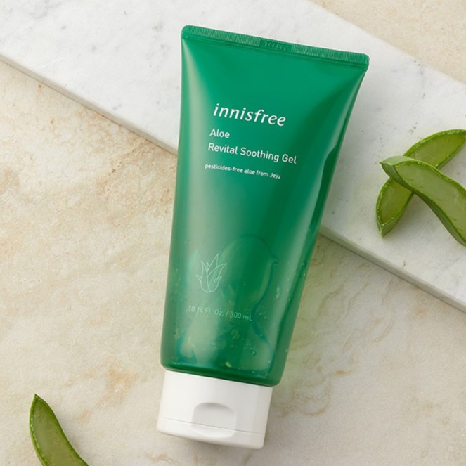 Gel Dưỡng Ẩm  Lô Hội Innisfree Aloe Revital Soothing Gel 300ml