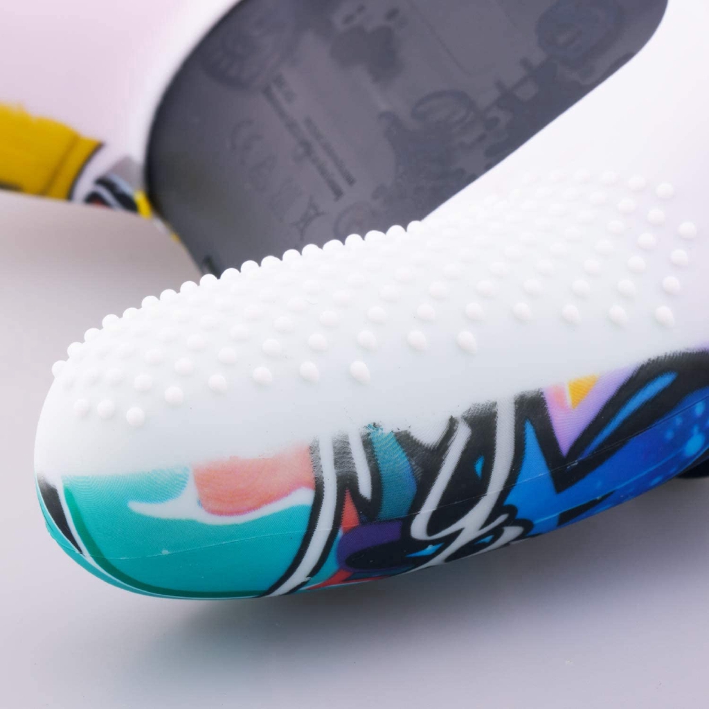 Vỏ bọc bảo vệ tay cầm chơi game bằng silicon họa tiết Graffiti cho Nintendo OFFICIAL Switch Pro với 8 nút bọc phím Pro