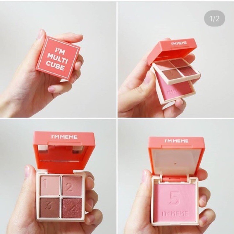 Bảng phấn mắt và má hồng Im Meme kèm cọ (bill mua hàng) | BigBuy360 - bigbuy360.vn