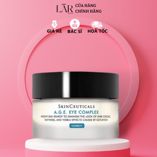 Kem dưỡng mắt giúp giảm nếp nhăn và vết chân chim đuôi mắt a.g.e. eye complex eye & lip care 15ml skinceuticals
