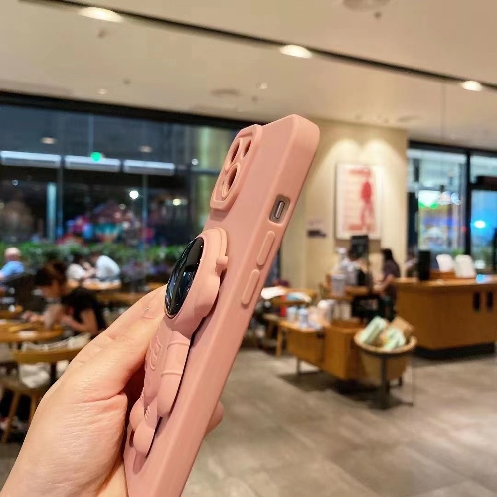 Ốp Điện Thoại TPU Hình Phi Hành Gia 3D Cho IPhone 13 12 11 Pro Max X XR XS Max 7 8 Plus
