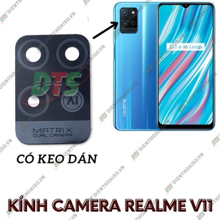 Kính camera realme v11 kèm keo dán