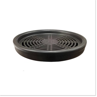 Khay Trà hình Tròn chất liệu nhựa cao cấp giả gỗ siêu thật - 2774