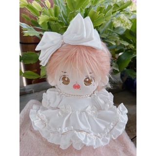 Outfit doll đầm cưới (15cm,20cm ,IDV,body ú)