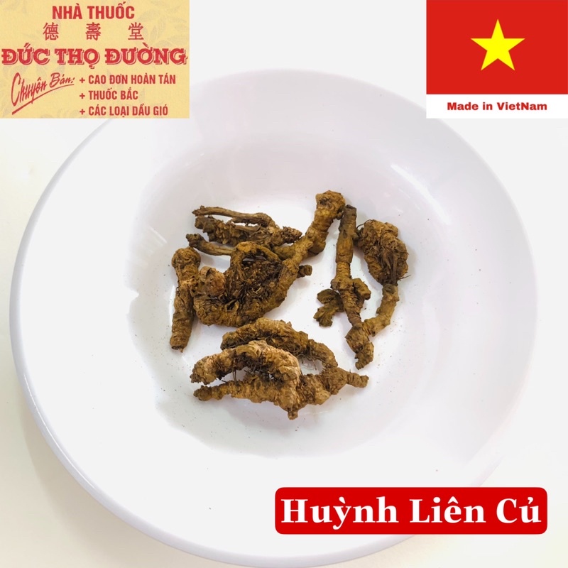 Huỳnh Liên - không chất bảo quản - nguyên chất 100 gram - Hoàng Liên