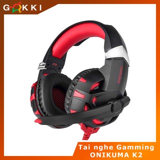Tai nghe chụp tai chuyên game âm thanh 7.1 visual ONIKUMA K2 - gamming - gamer - game thủ - tai nghe trùm tai