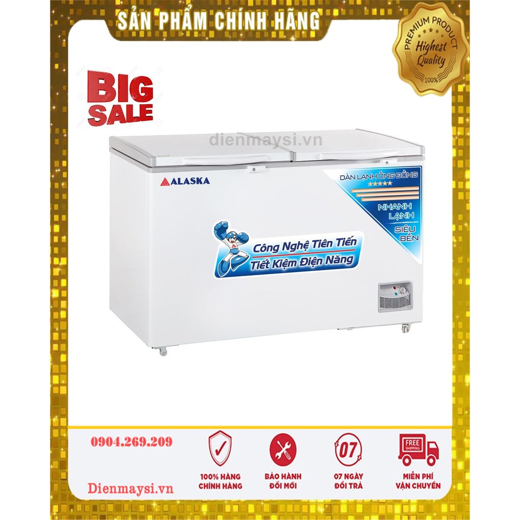 Tủ đông Alaska 550Lít HB 550C (Miễn phí giao tại HCM-ngoài tỉnh liên hệ shop)
