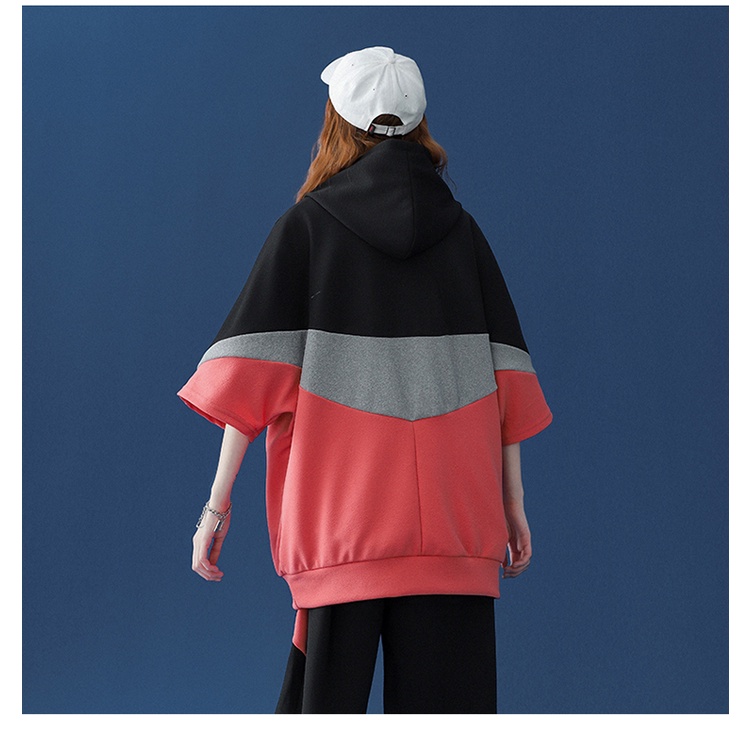 Áo hoodie IFNICEFUTURE ngắn tay thiết kế thời trang dành cho nam và nữ