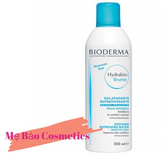 [CHÍNH HÃNG] Bioderma Hydra Brume 300ml - Xịt Khoáng Cho Da Nhạy Cảm