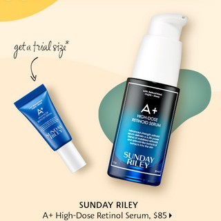 Tinh chất Sunday Riley A+ Retinoid Serum 5ml
