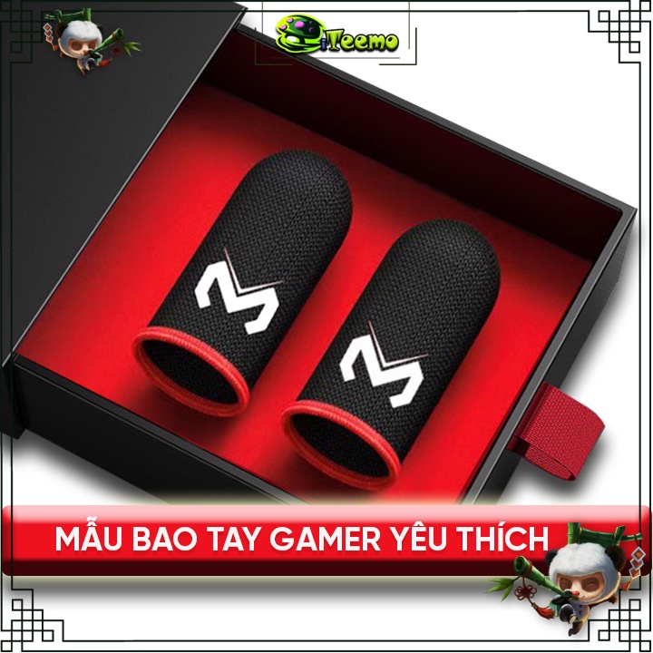 Găng tay chơi game ff Memo, Shezi siêu nhạy 2 ngón sợi bạc cao cấp chống mồ hôi tay hiệu quả Memovn | BigBuy360 - bigbuy360.vn