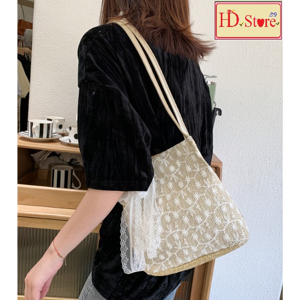 [GIÁ XƯỞNG]TÚI CÓI DU LỊCH, TÚI XÁCH NỮ BÁNH BÈO DỄ THƯƠNG DH30 | BigBuy360 - bigbuy360.vn