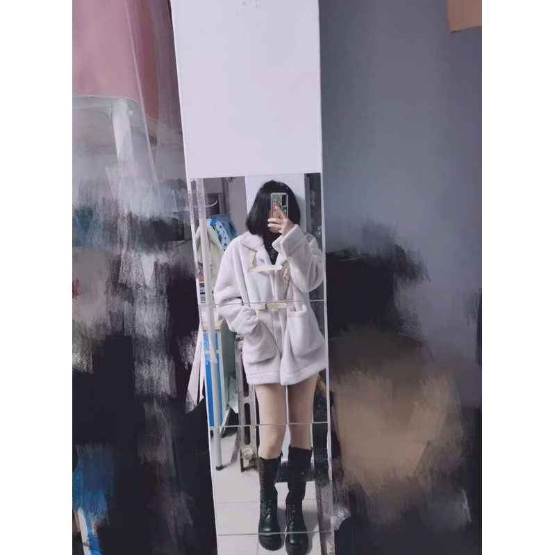 (SẴN 39) Bốt đùi chiến binh 38cm độn đế 6cm da PU có khoá dây dẹt cá tính siêu hot giới trẻ Việt - 2 ảnh thật cuối | BigBuy360 - bigbuy360.vn