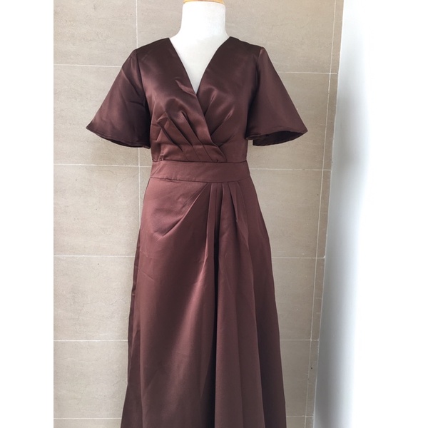 Đầm TED BAKER dạ hội chất satin 🍀🍀🍀🍀