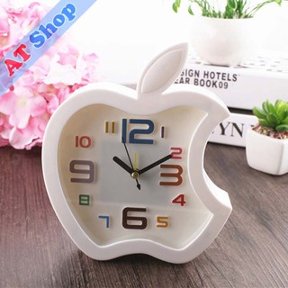 Đồng hồ để bàn hình quả táo - đồng hồ báo thức