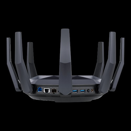 Thiết Bị Phát Wifi ASUS RT-AX89X Chuẩn AX6000 Hai Băng Tần Kép (Cực Hầm Hố Dành Cho Game Thủ) - Hàng Chính Hãng