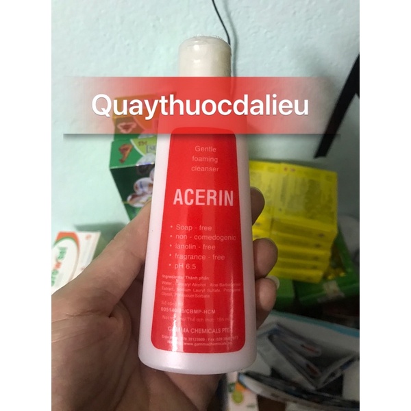 SỮA RỬA MẶT ACERIN DỊU NHẸ (155ml)