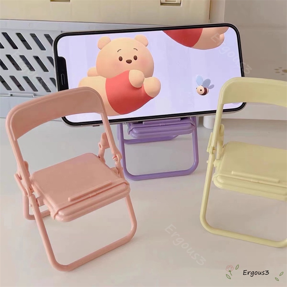 Giá đỡ điện thoại thiết kế hình ghế dễ thương tiện dụng