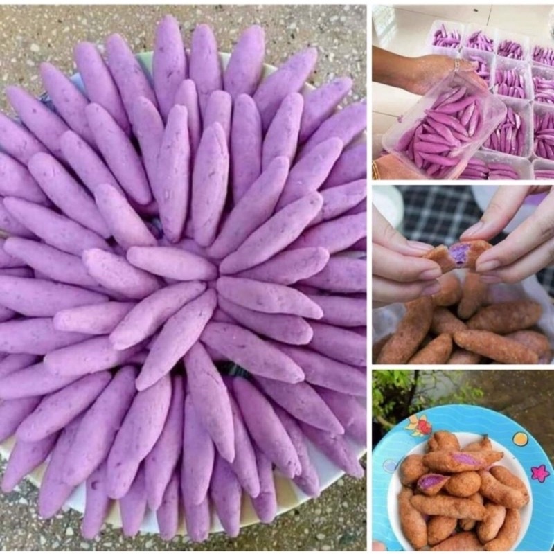 Bánh khoai mỡ. Hộp 500g$