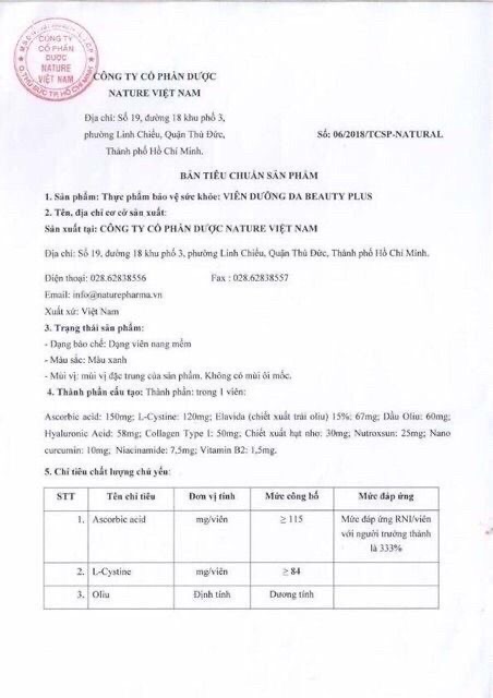 Viên uống trắng da Ngọc Trinh _Beauty plus. | BigBuy360 - bigbuy360.vn