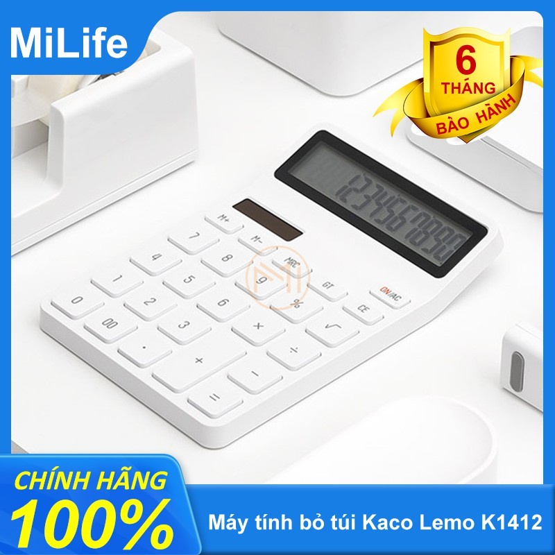 Máy tính bỏ túi  Xiaomi Kaco Lemo K1412 Hàng chính hãng