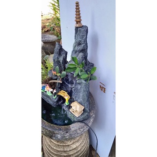 hòn non bộ có thác nước