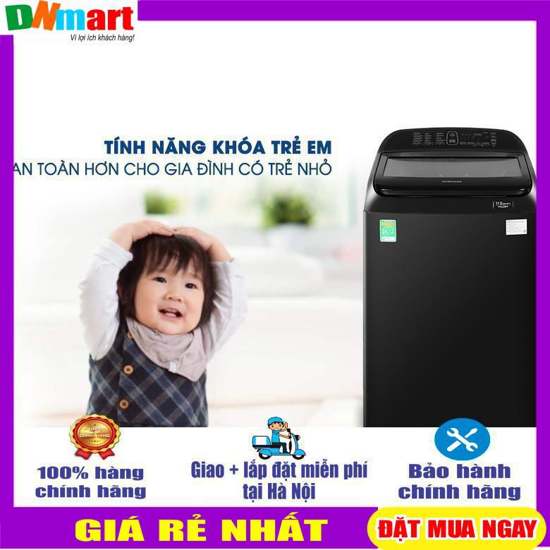 Máy giặt Samsung WA12T5360BV/SV Inverter cửa trên 12 kg{VẬN CHUYỂN MIỄN PHÍ + LẮP ĐẶT TẠI HÀ NỘI}