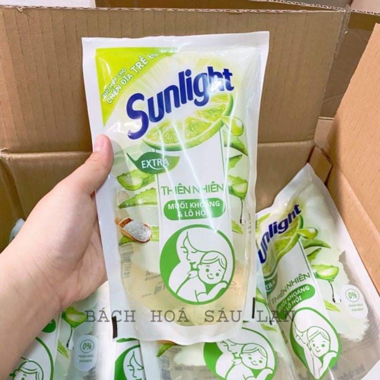 Nước Rửa Chén Sunlight Thiên Nhiên Chai 370gr