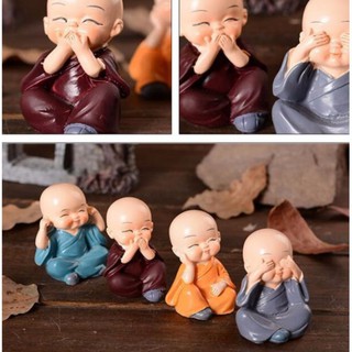 [SỈ LẺ][GIÁ GỐC] Bộ Tượng Tứ Không - Không Nghe - Không Nói - Không Nhìn- Không Làm Điều Xấu