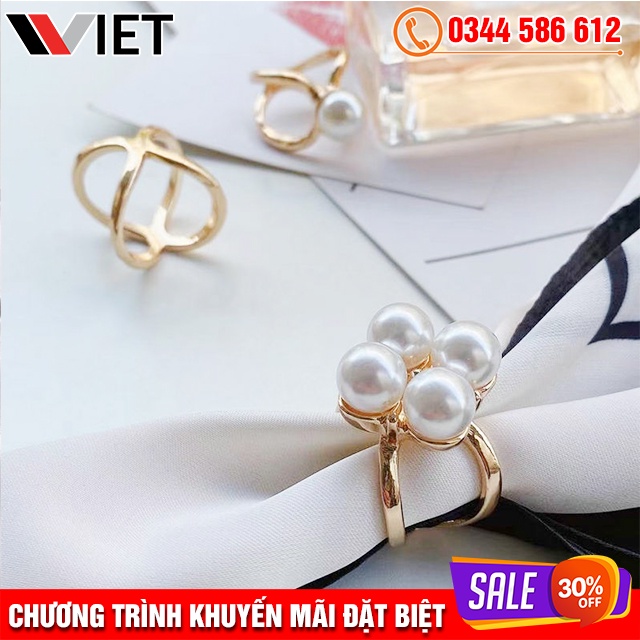 Kẹp Giữ Khăn, Khóa Gài Khăn, Nút Thắt Khăn Đa Năng Giúp Bạn Thắt Tạo Nơ Dễ Dàng
