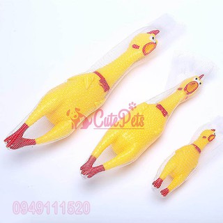 🐔 Đồ chơi gà la hét dành cho thú cưng - Đồ thú cưng - Cutepets