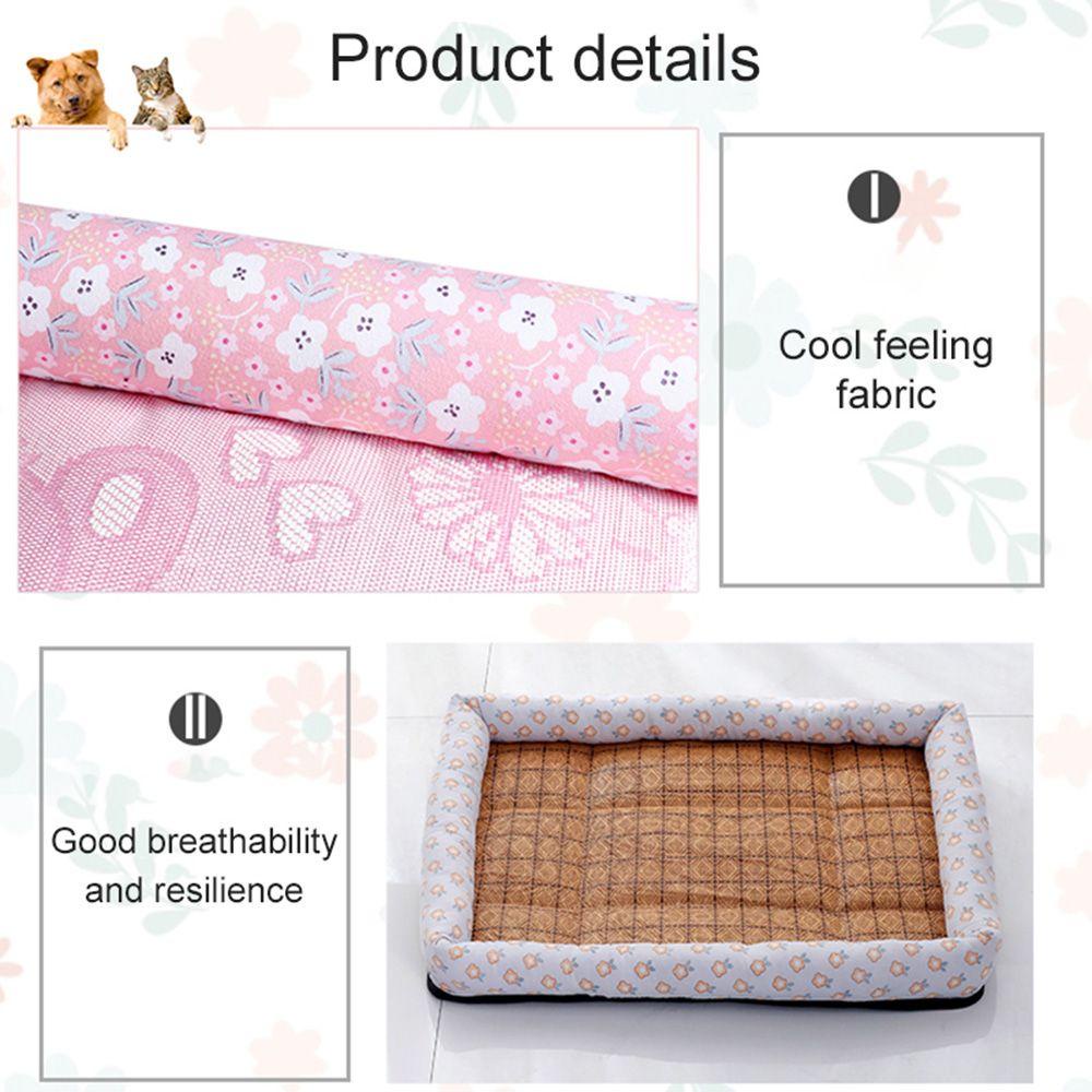 YIYU Thảm Lụa Lạnh Cỡ Nhỏ / Vừa Làm Mát Tiện Dụng Cho Thú Cưng