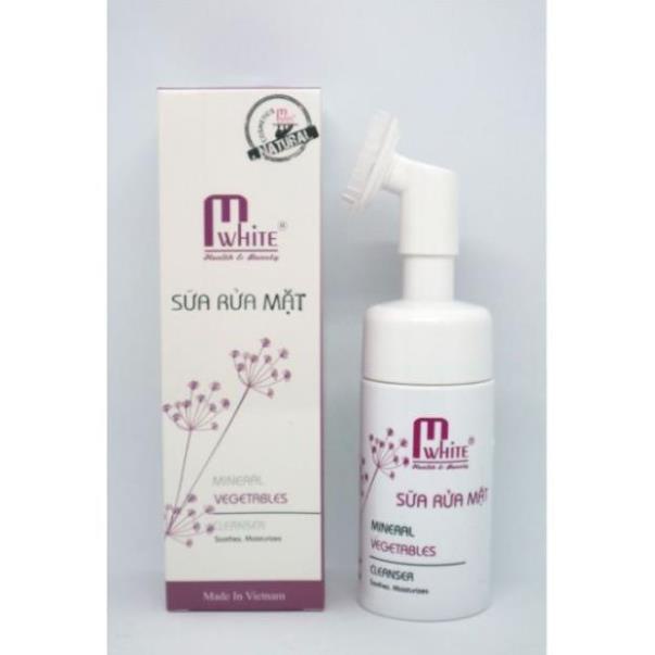 Sữa rửa mặt tạo bọt Lycopen Mwhite