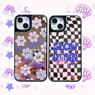 Ốp điện thoại tráng gương họa tiết hoa hoạt hình thích hợp cho For iPhone 7 8 Plus X XS XR 11 12 13 Pro Max