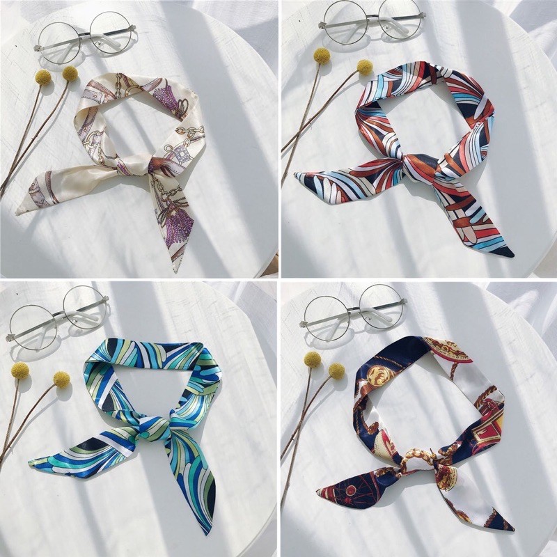 [SALE SỐC] khăn lụa turban quấn túi đa năng giá rẻ