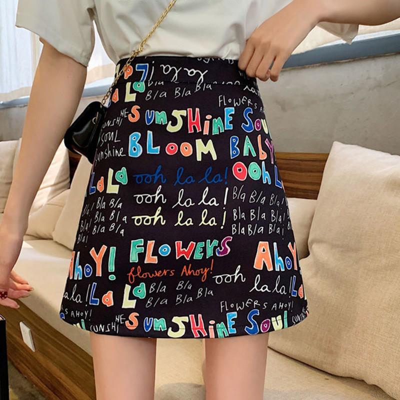 Chân Váy Lưng Cao Hoạ Tiết Hoạt Hình Đáng Yêu Cho Phái Nữ | BigBuy360 - bigbuy360.vn