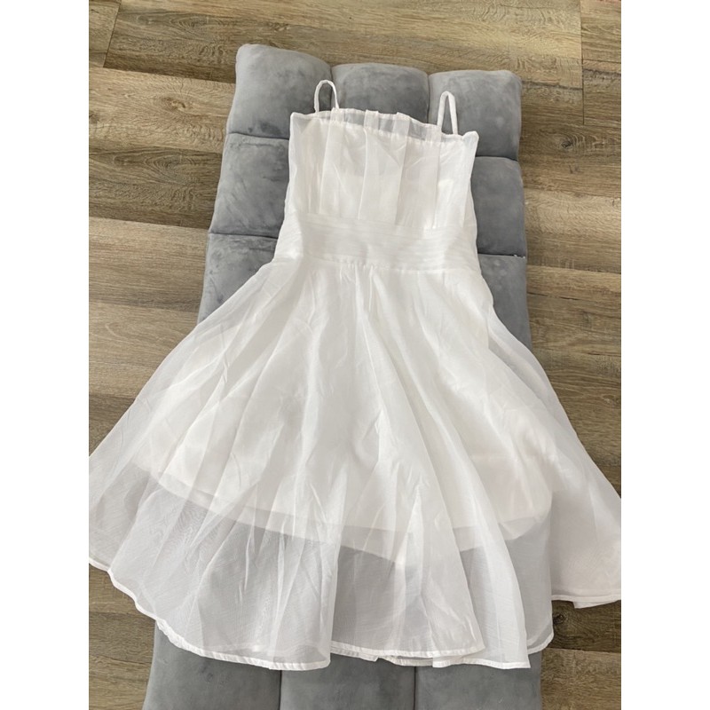 [Xả Hàng] Đầm dự tiệc xếp li 2 dây dáng xòe xếp bèo ngực nhẹ nhàng cực dễ thương mã [XẾP LY 7] | BigBuy360 - bigbuy360.vn