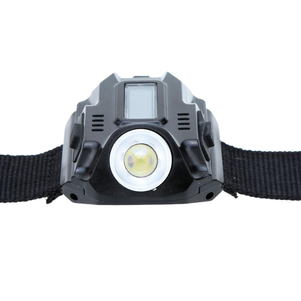 🎈6500K Tactical CREE LED Rechargeable Wrist Watch Flashlight Torch Lamp Outdoor