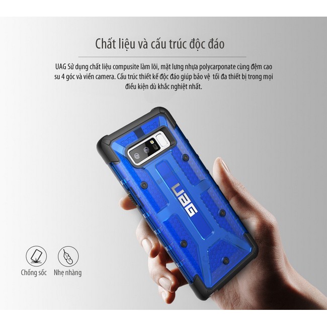 Ốp lưng chống sốc Galaxy Note 8 UAG Plasma