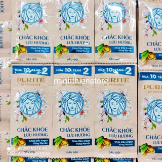 Dầu gội Purite chắc khoẻ lưu hương chứa dầu Argan vùng Ma-rốc (dây 10+2)