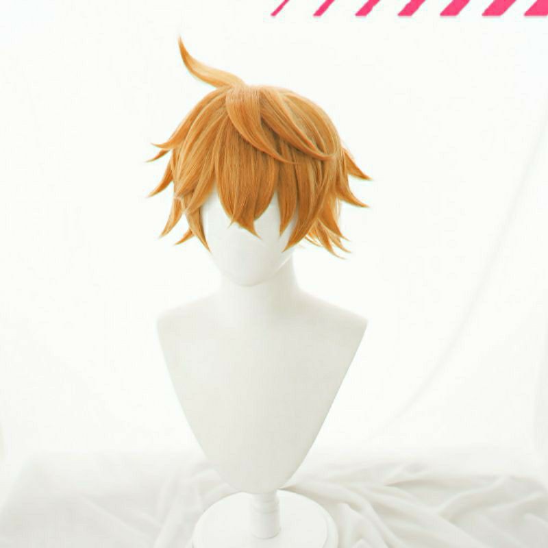 [Sẵn] Wig/tóc giả cosplay Tartaglia Childe màu cam vàng - Genshin Impact tại Miu Cosplay