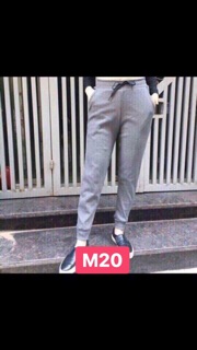 Quần bo gấu len tăm nữ