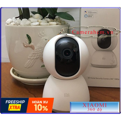 Camera chống trộm Xiaomi Mi Home 360° 1080P QDJ4058GL - Hàng Chính Hãng