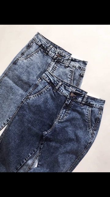 Quần jeans dáng boy nữ hãng Paige xuất xịn